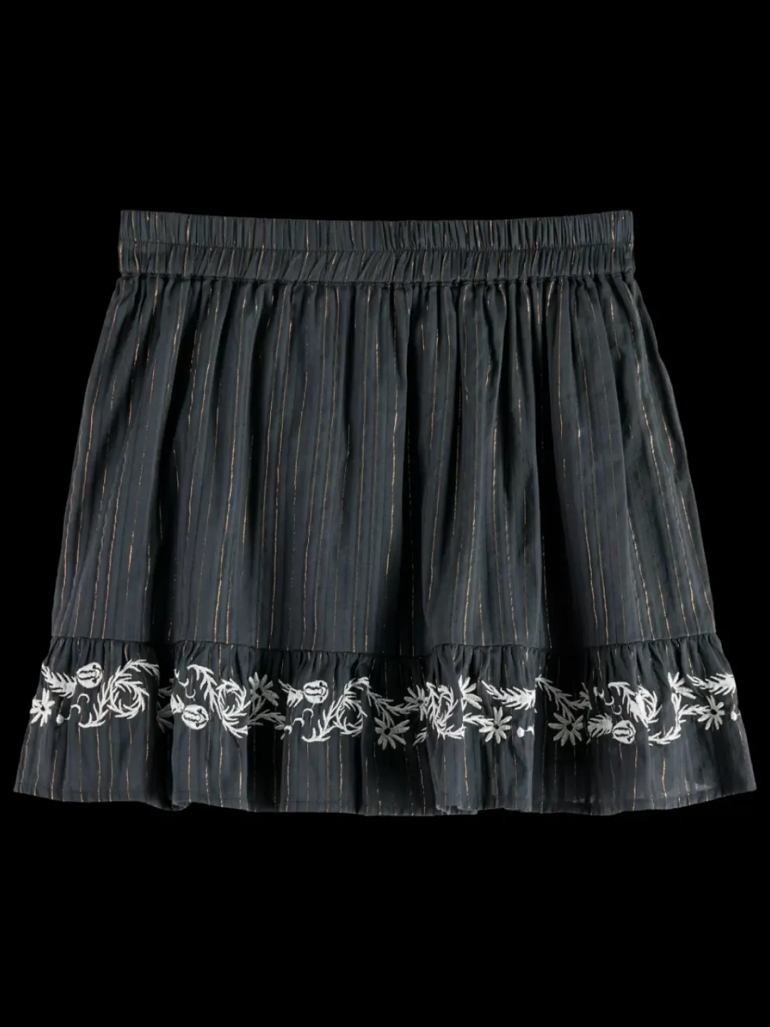 Clearance Scotch & Soda MYSTIC EMBROIDERY SKIRT Vinyl