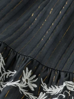 Clearance Scotch & Soda MYSTIC EMBROIDERY SKIRT Vinyl