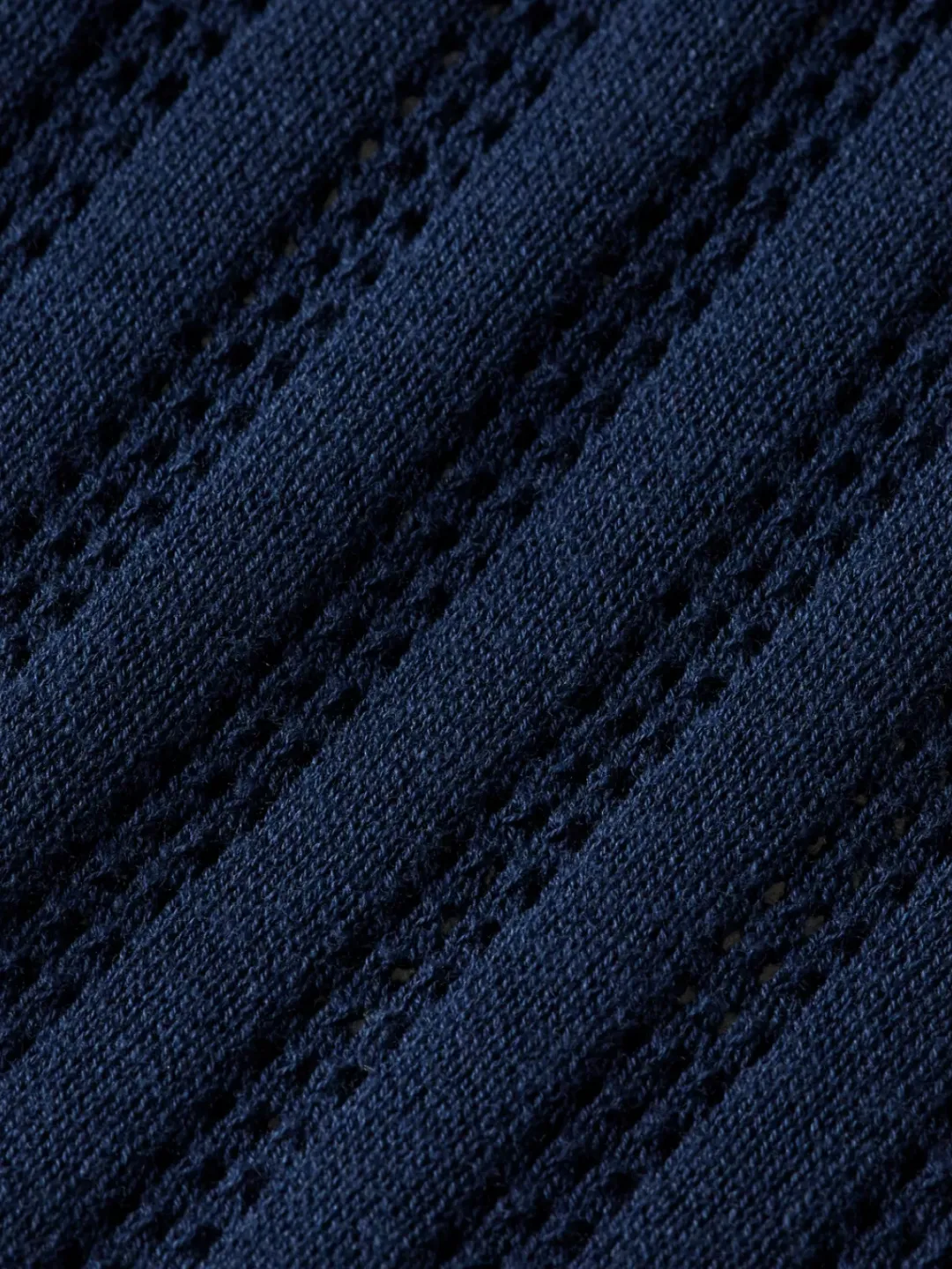 Clearance Scotch & Soda Openwork polo Navy