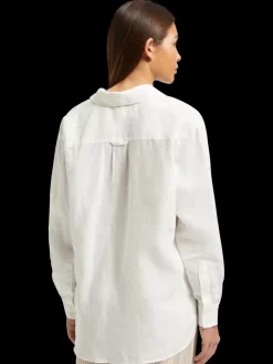 Online Scotch & Soda OVERSIZED LINEN FIT SHIRT White