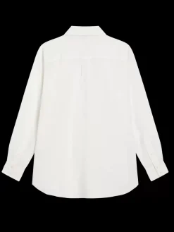 Online Scotch & Soda OVERSIZED LINEN FIT SHIRT White