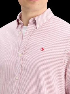 Hot Scotch & Soda OXFORD STRIPE White/RedStripe