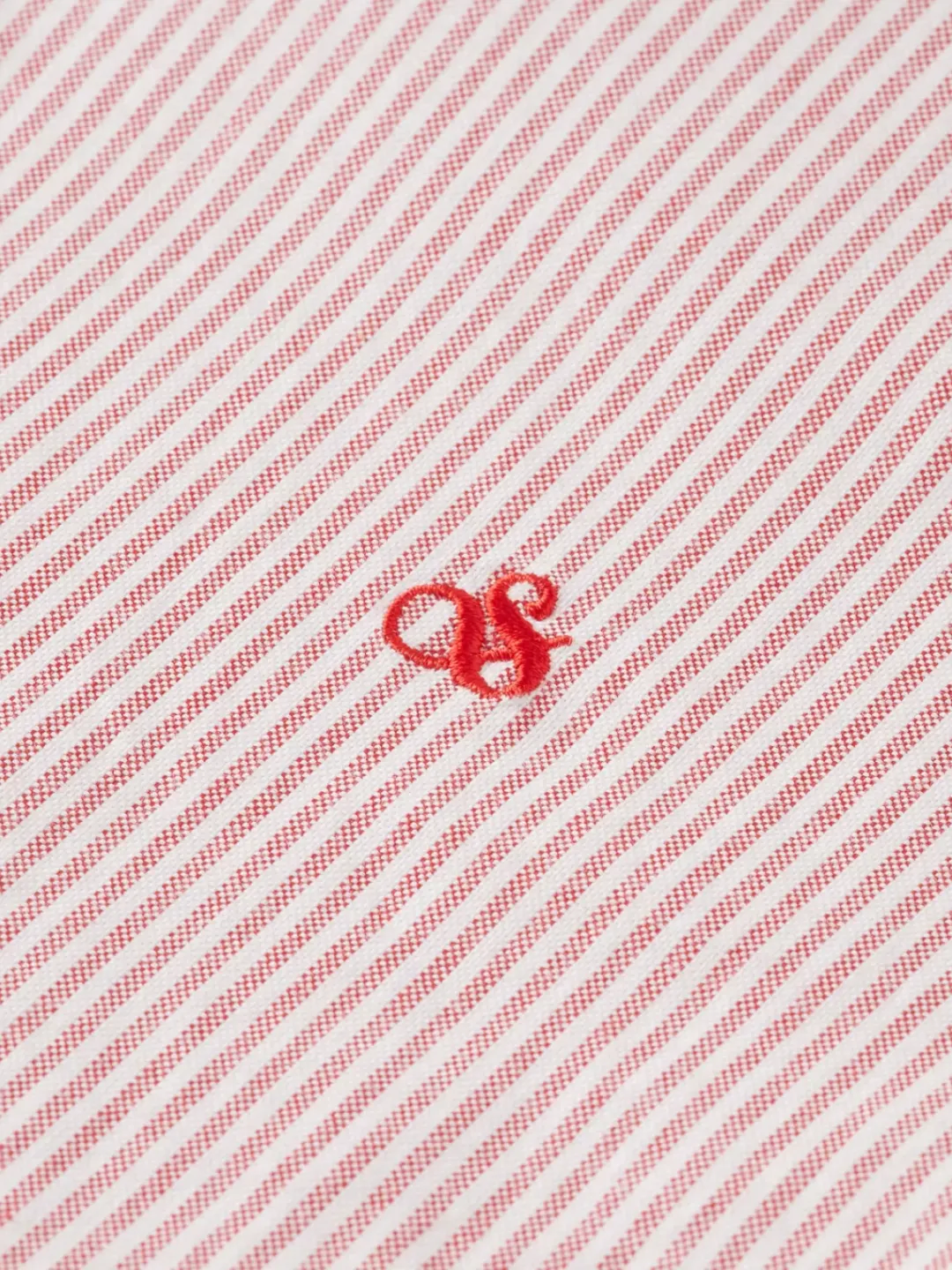 Hot Scotch & Soda OXFORD STRIPE White/RedStripe