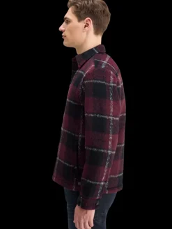 Sale Scotch & Soda PADDED FLANNEL OVERSHIRT RedCheck