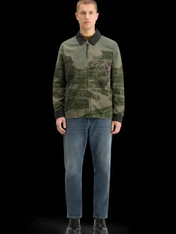 Fashion Scotch & Soda PHOTO-PRINTED TWILL COACH JACKET LombardStreetScenery