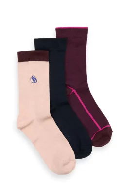 Clearance Scotch & Soda 3PK WOMENS NON TERRY CREW