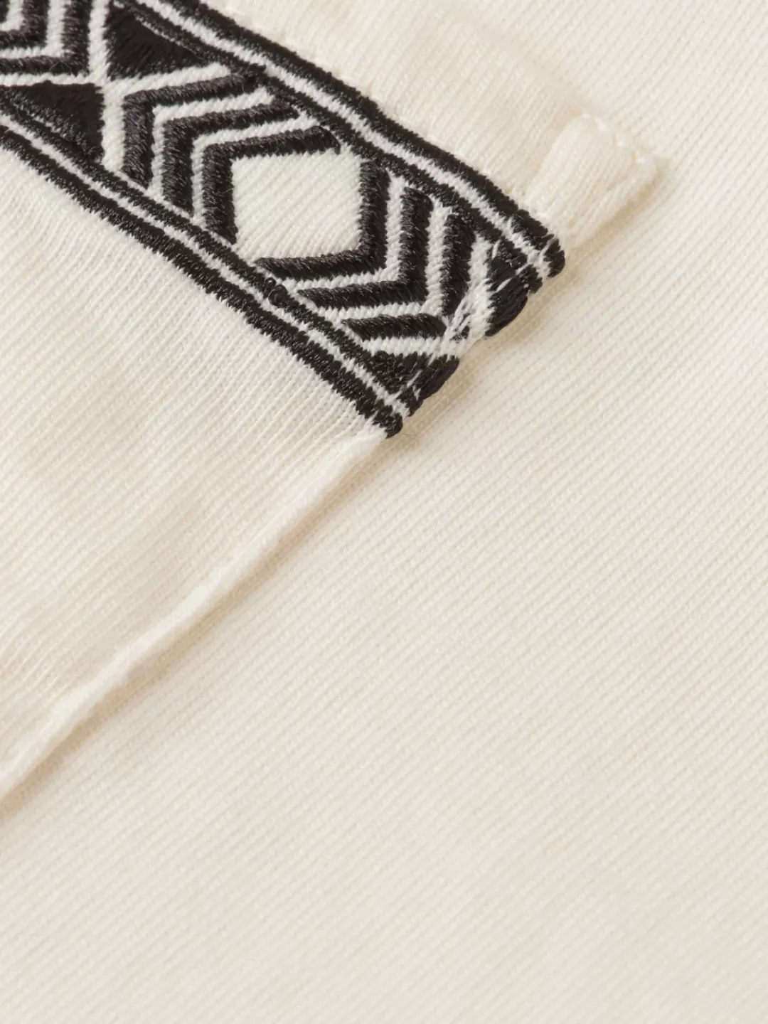 Outlet Scotch & Soda Placed embroidery t-shirt Shell