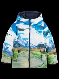 Sale Scotch & Soda PLACED PRINT PADDED JACKET OnTheRoadPrint