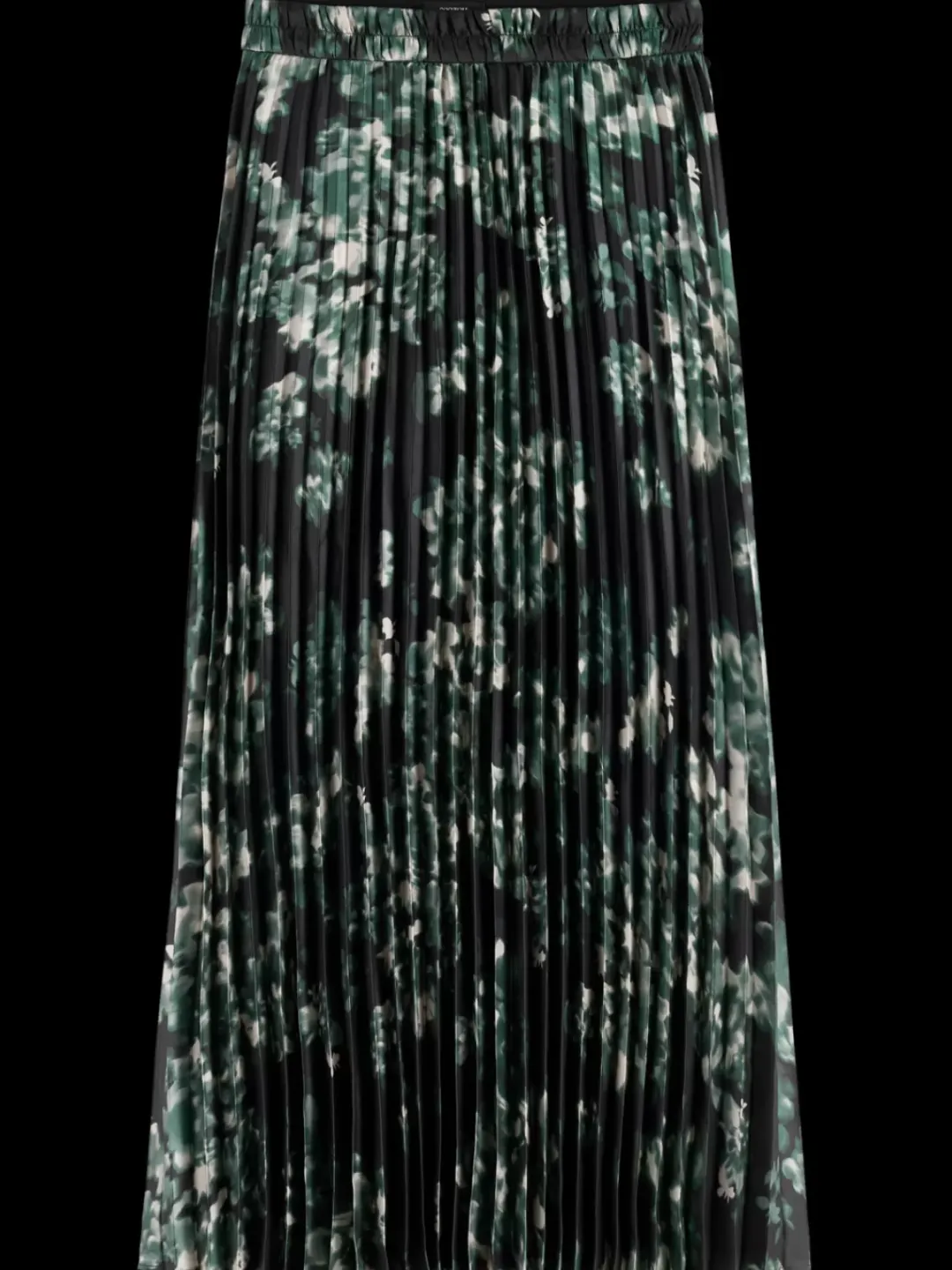 Hot Scotch & Soda Pleated skirt NieuwBlossomPrintParkgreen