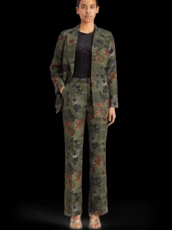 Clearance Scotch & Soda Poetry tapestry double breasted blazer PoetryTapestryMilitary