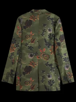 Clearance Scotch & Soda Poetry tapestry double breasted blazer PoetryTapestryMilitary