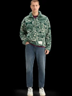 Fashion Scotch & Soda POLAR FLEECE ZIP SWEATSHIRT SanFranFlower