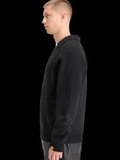 Sale Scotch & Soda POLO LONG SLEEVES DROPPED SHOULDER SWEATER Black