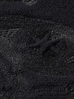 Sale Scotch & Soda POLO LONG SLEEVES DROPPED SHOULDER SWEATER Black