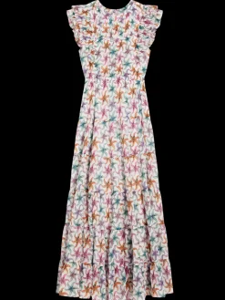 Discount Scotch & Soda PRINTED MAXI COTTON VOILE DRESS Starfish