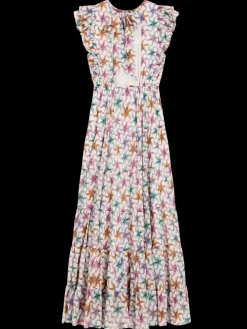Discount Scotch & Soda PRINTED MAXI COTTON VOILE DRESS Starfish