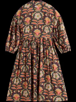 Sale Scotch & Soda PRINTED VISCOSE MIDI DRESS