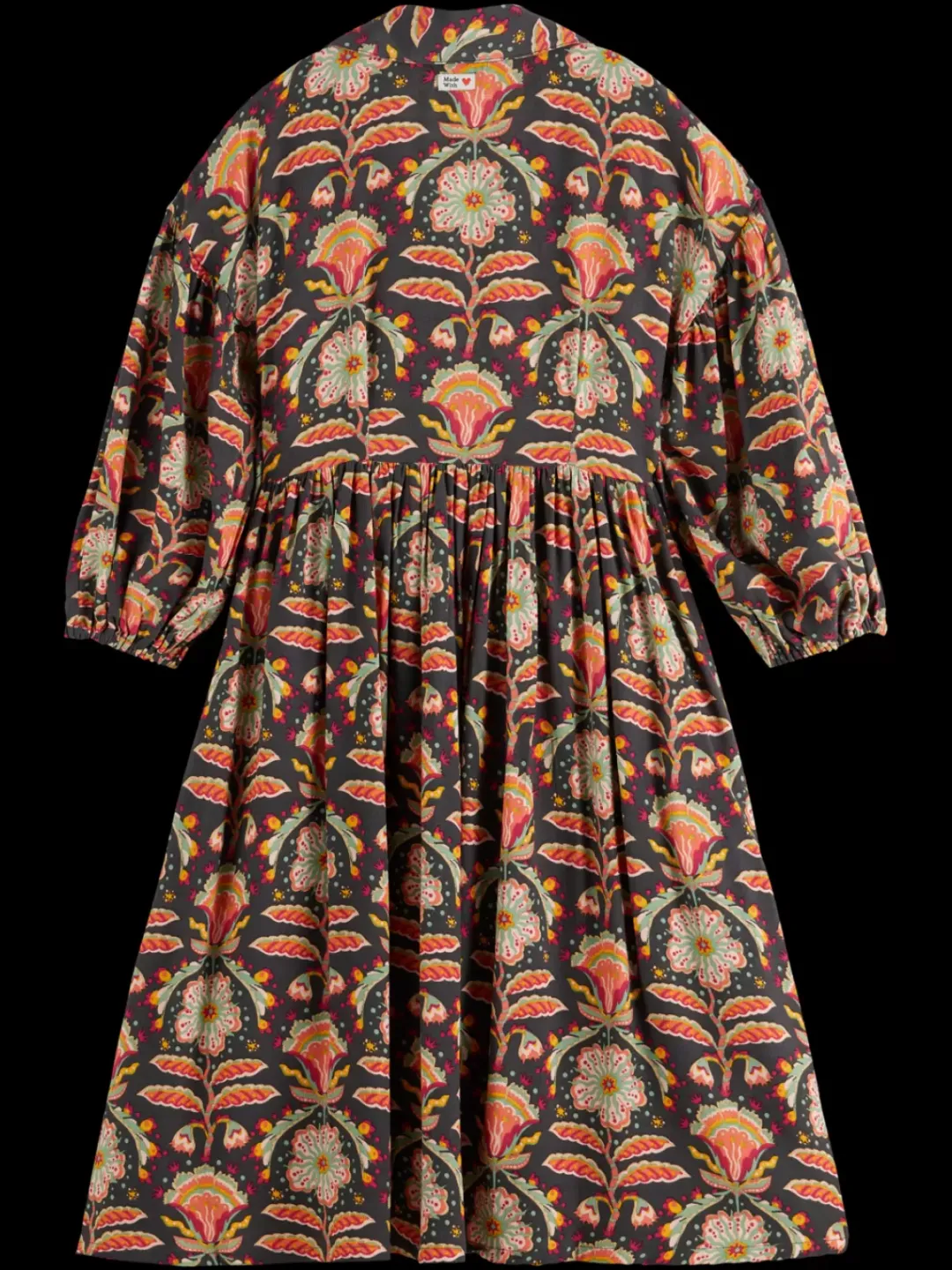 Sale Scotch & Soda PRINTED VISCOSE MIDI DRESS