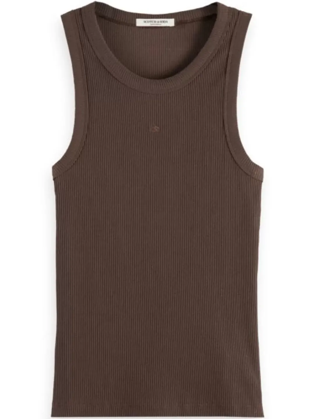 Online Scotch & Soda RACER RIB TANK