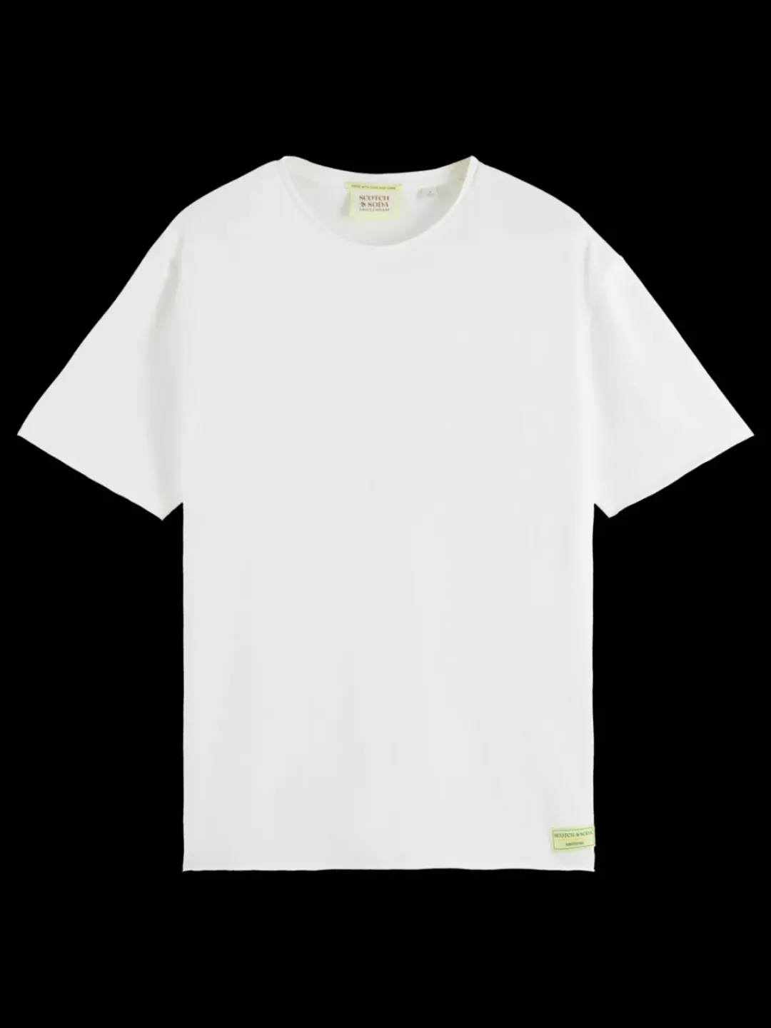 Sale Scotch & Soda Raw edge t-shirt