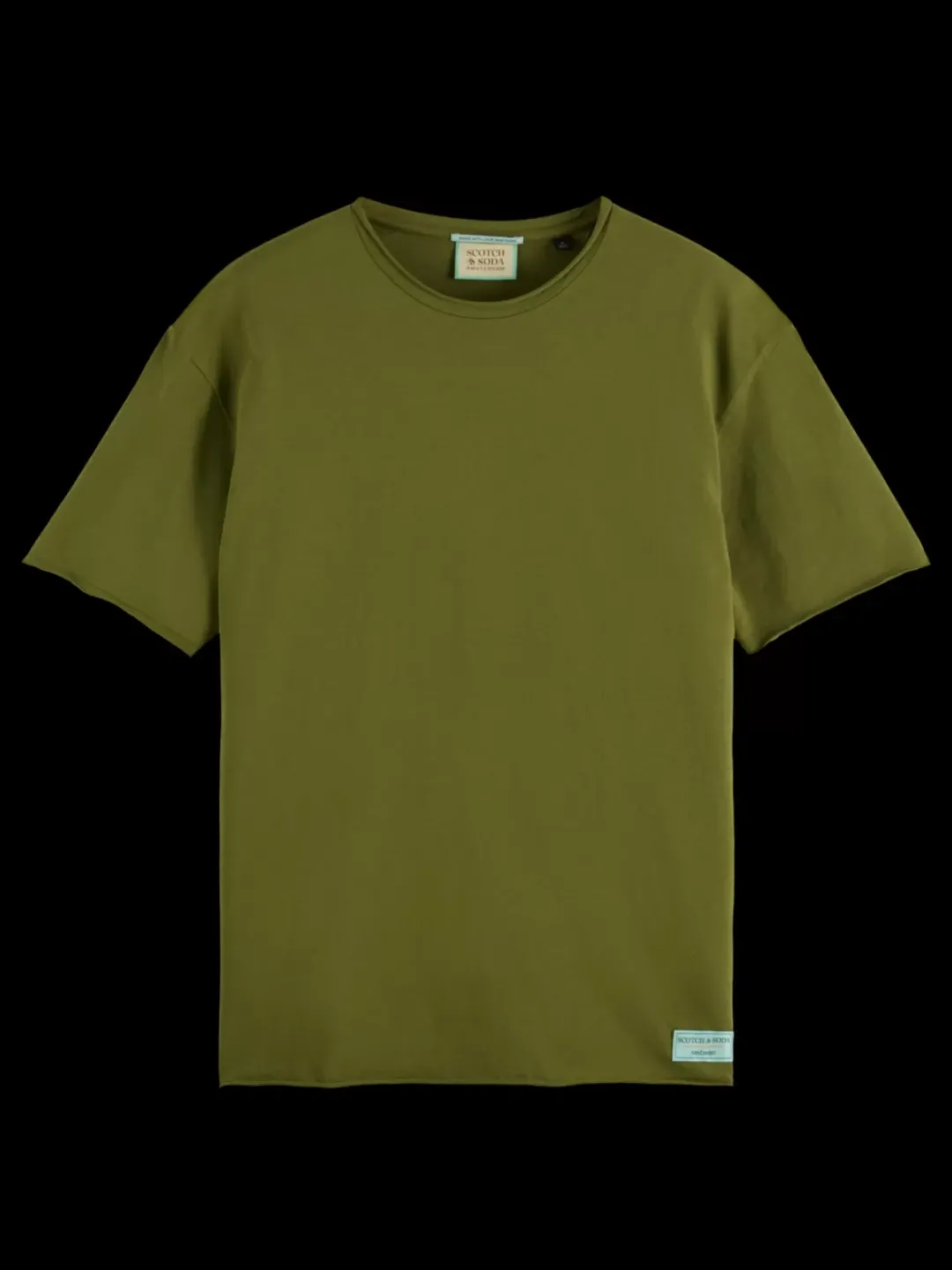 Sale Scotch & Soda Raw edge t-shirt