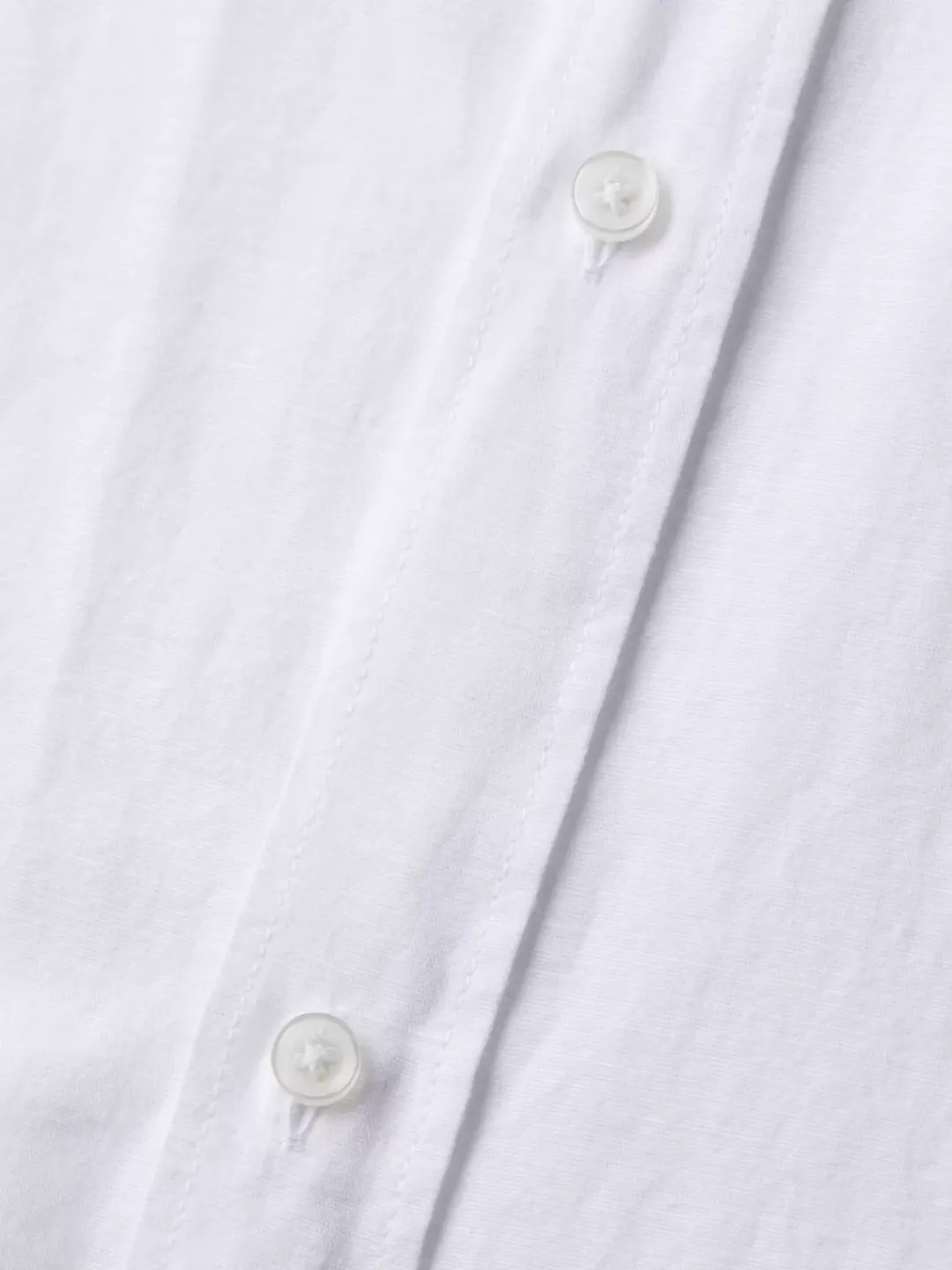 Discount Scotch & Soda Regular fit cotton linen shirt White