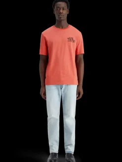 Hot Scotch & Soda Regular fit front back artwork t-shirt Negroni