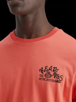 Hot Scotch & Soda Regular fit front back artwork t-shirt Negroni