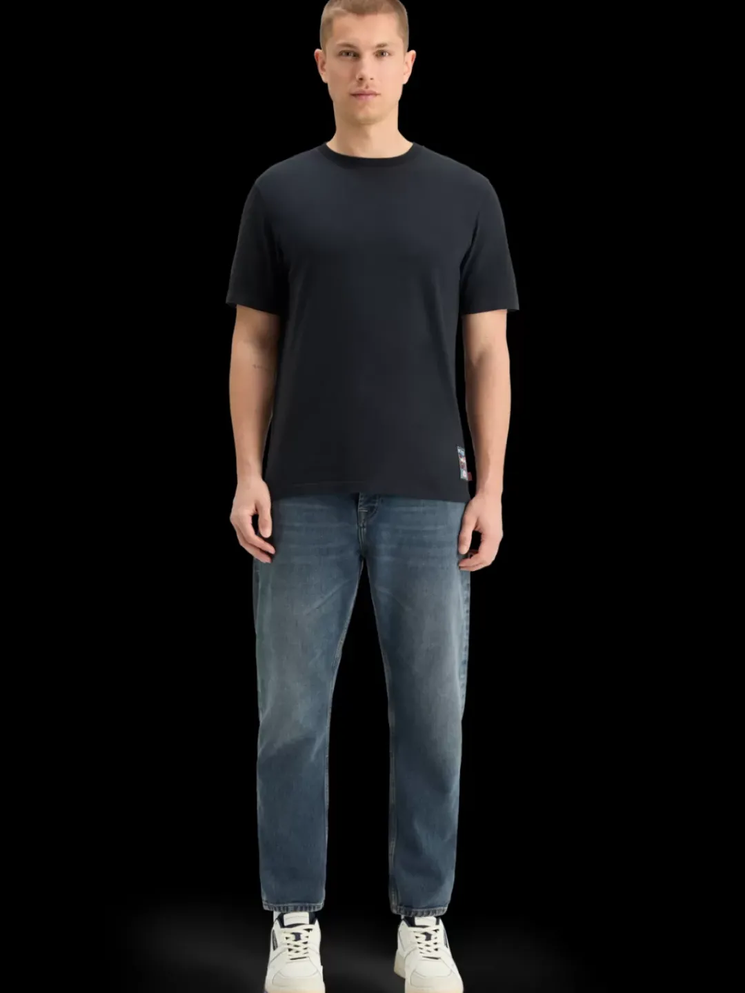 Outlet Scotch & Soda REGULAR FIT FRONT BACK ARTWORK T-SHIRT