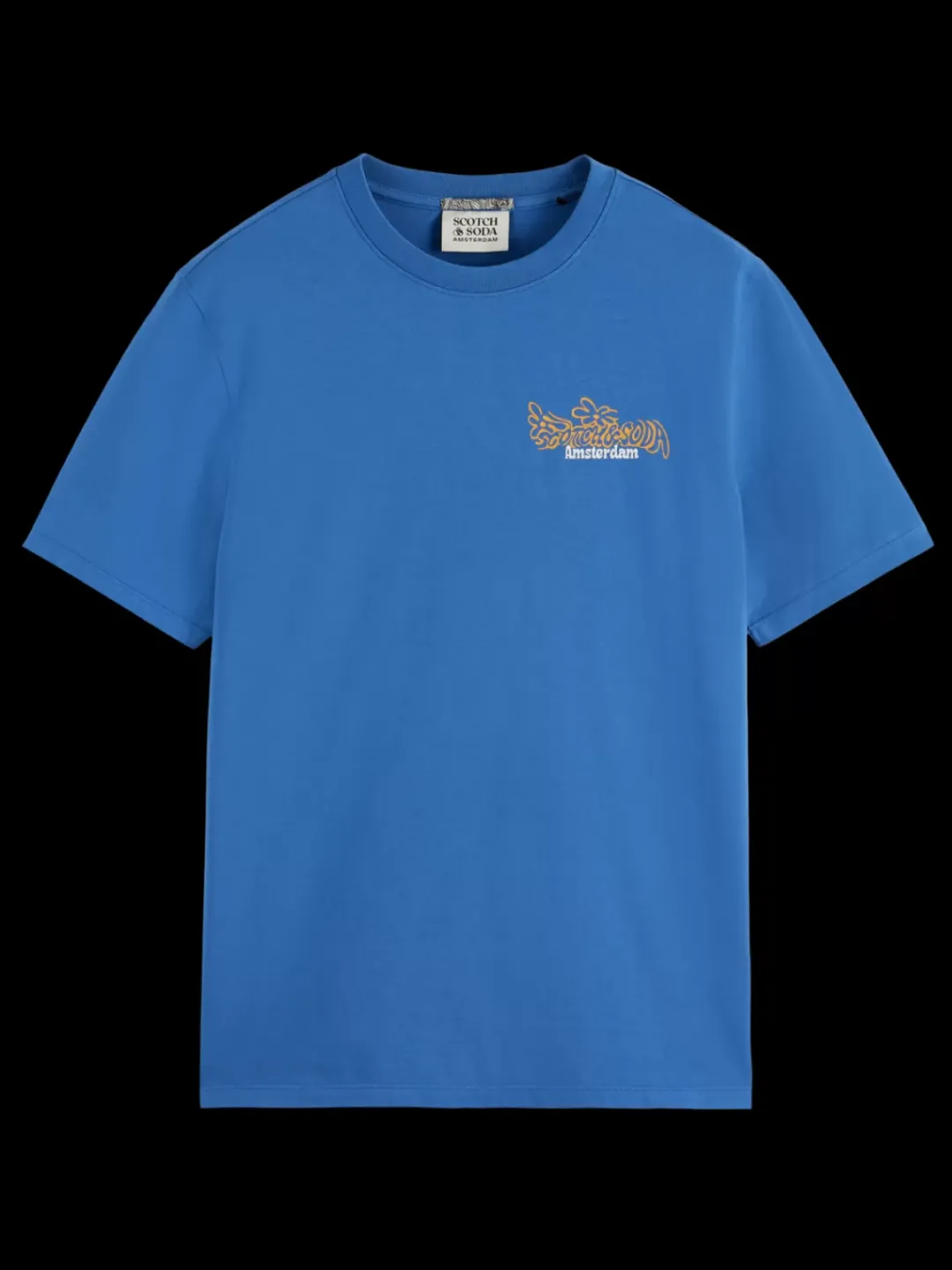 Outlet Scotch & Soda REGULAR FIT FRONT BACK ARTWORK T-SHIRT