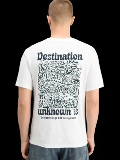 Outlet Scotch & Soda REGULAR FIT FRONT BACK ARTWORK T-SHIRT