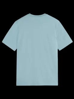 Fashion Scotch & Soda Regular fit front chest artwork t-shirt