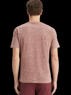 Clearance Scotch & Soda Regular fit melange t-shirt Wine