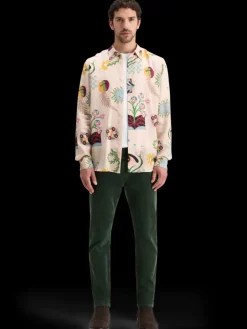 Hot Scotch & Soda REGULAR FIT MID SHINE AOP SHIRT PoetryAOP