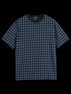 New Scotch & Soda Regular fit mini all over print t-shirt