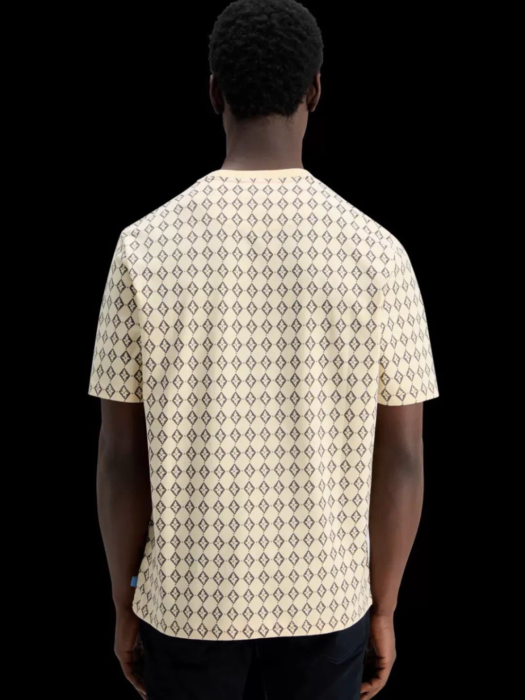 New Scotch & Soda Regular fit mini all over print t-shirt