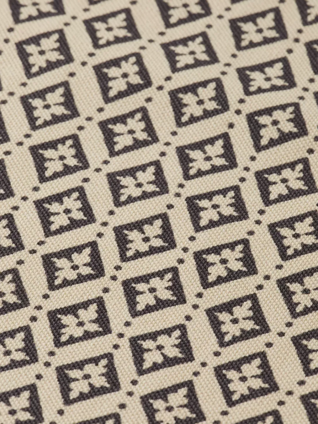 Outlet Scotch & Soda Regular fit mini all over print polo ParchmentGeoFlower