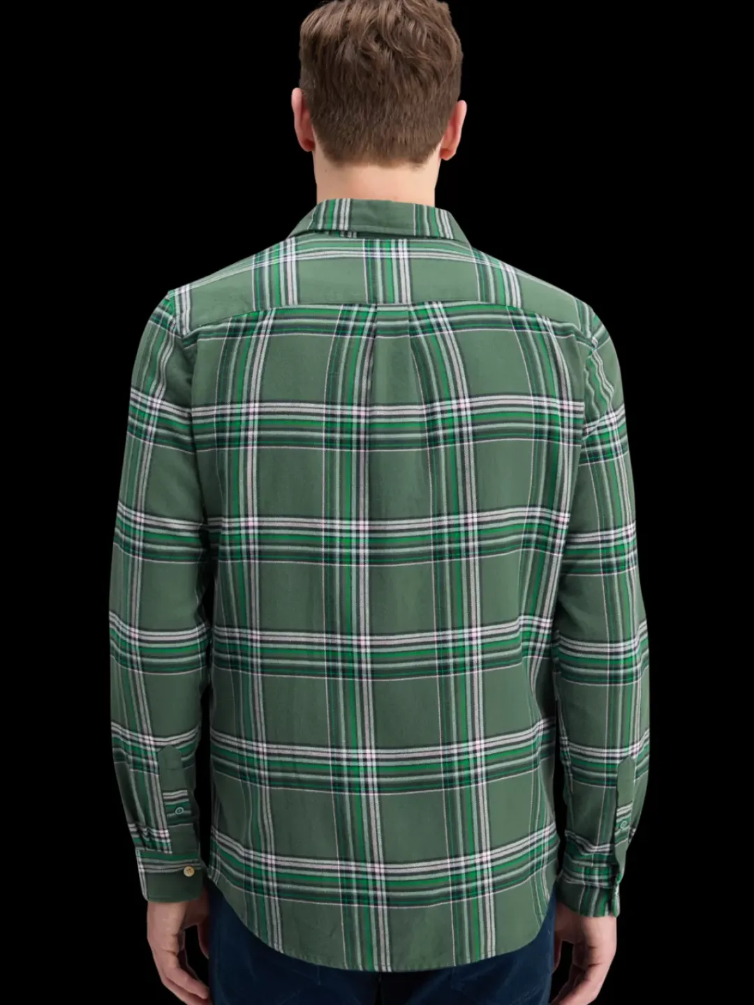 Sale Scotch & Soda REGULAR FIT MULTICOLOURED FLANNEL CHECK SHIRT