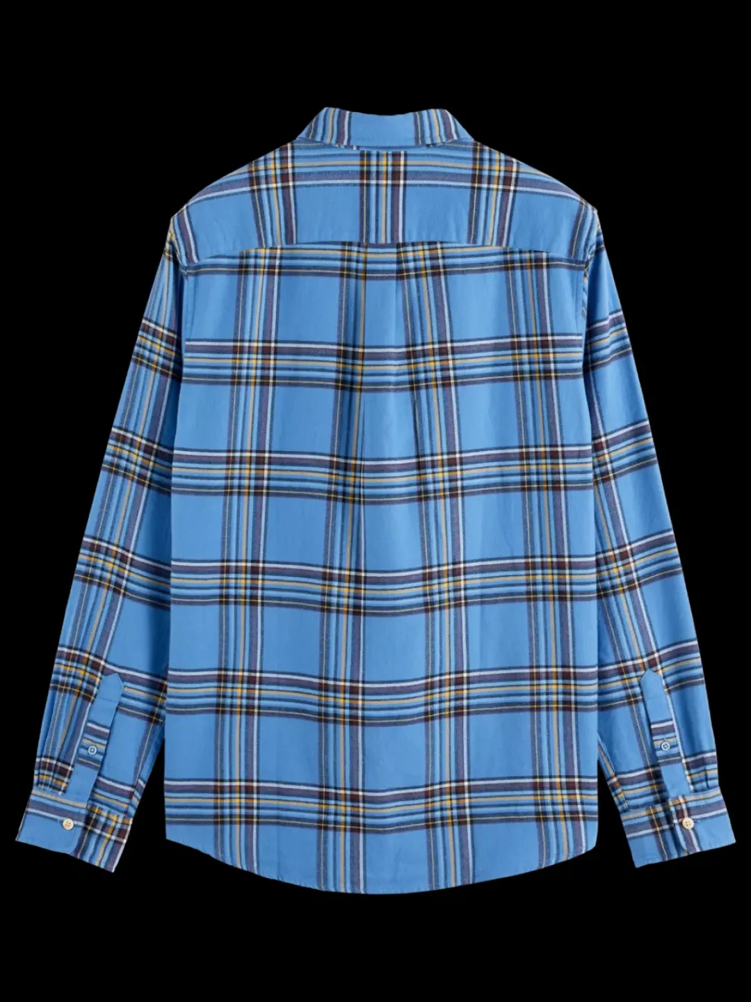 Sale Scotch & Soda REGULAR FIT MULTICOLOURED FLANNEL CHECK SHIRT