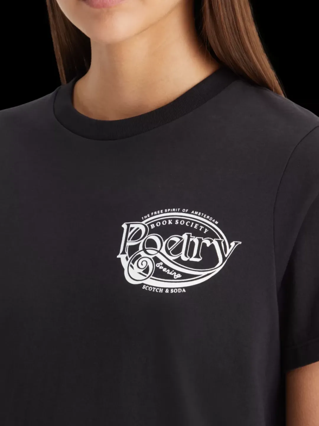 Sale Scotch & Soda Regular fit t-shirt with small chest artwork