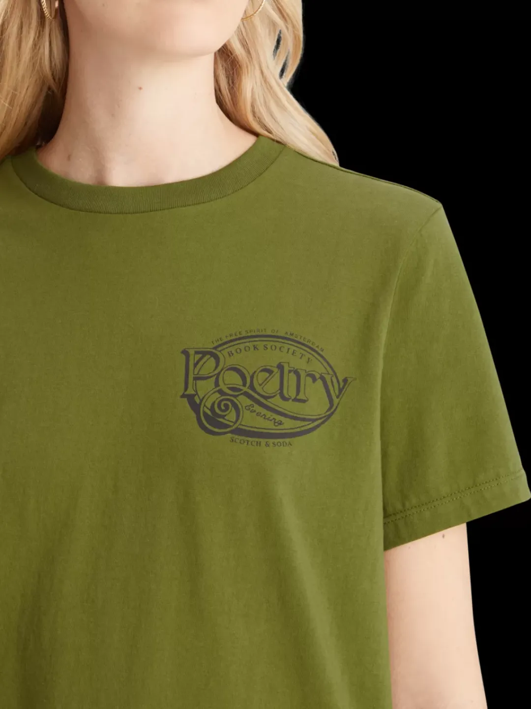 Sale Scotch & Soda Regular fit t-shirt with small chest artwork