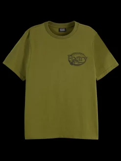 Sale Scotch & Soda Regular fit t-shirt with small chest artwork