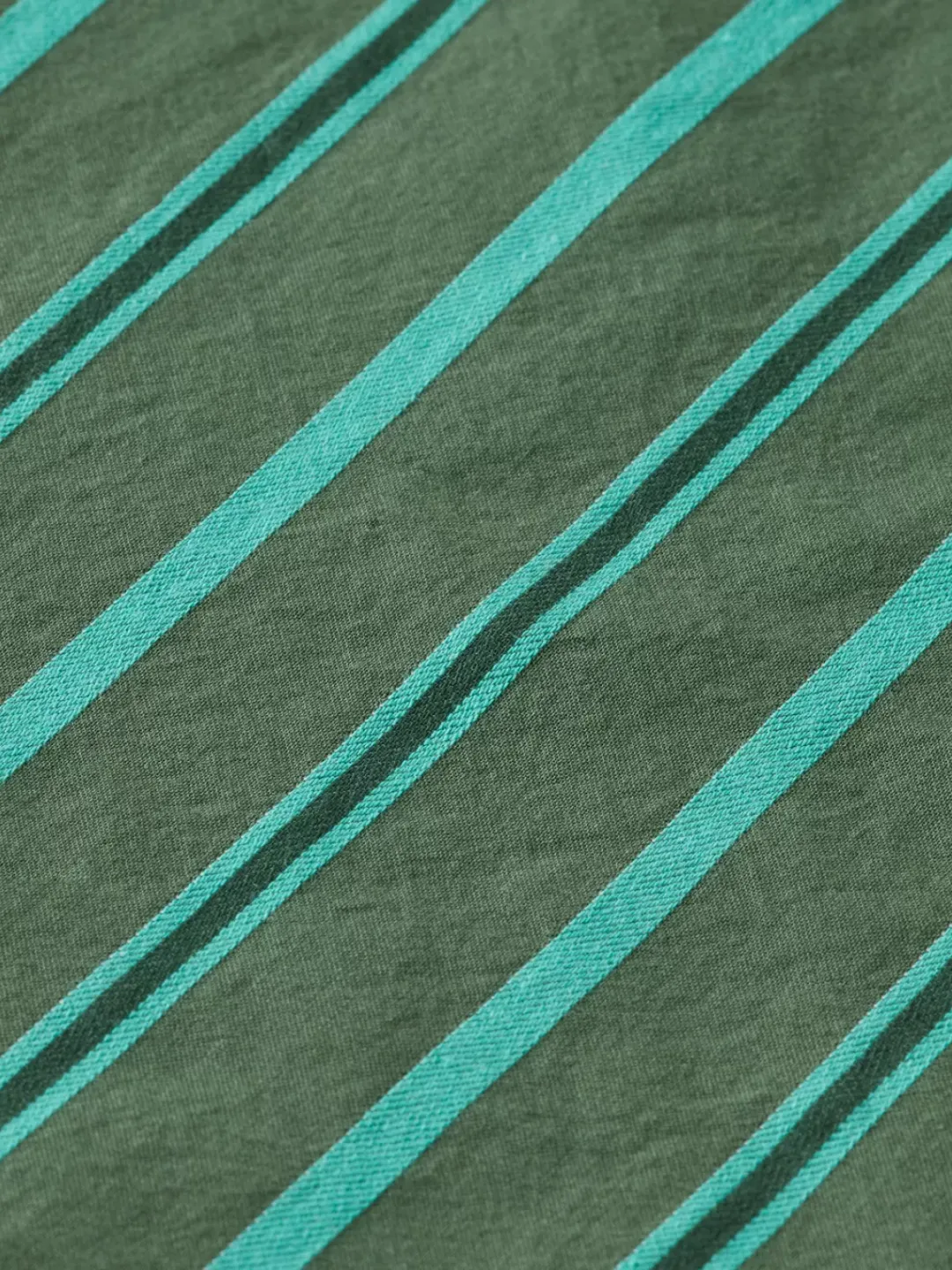 Outlet Scotch & Soda REGULAR FIT YARN DYE STRIPE SHIRT GreenStripe