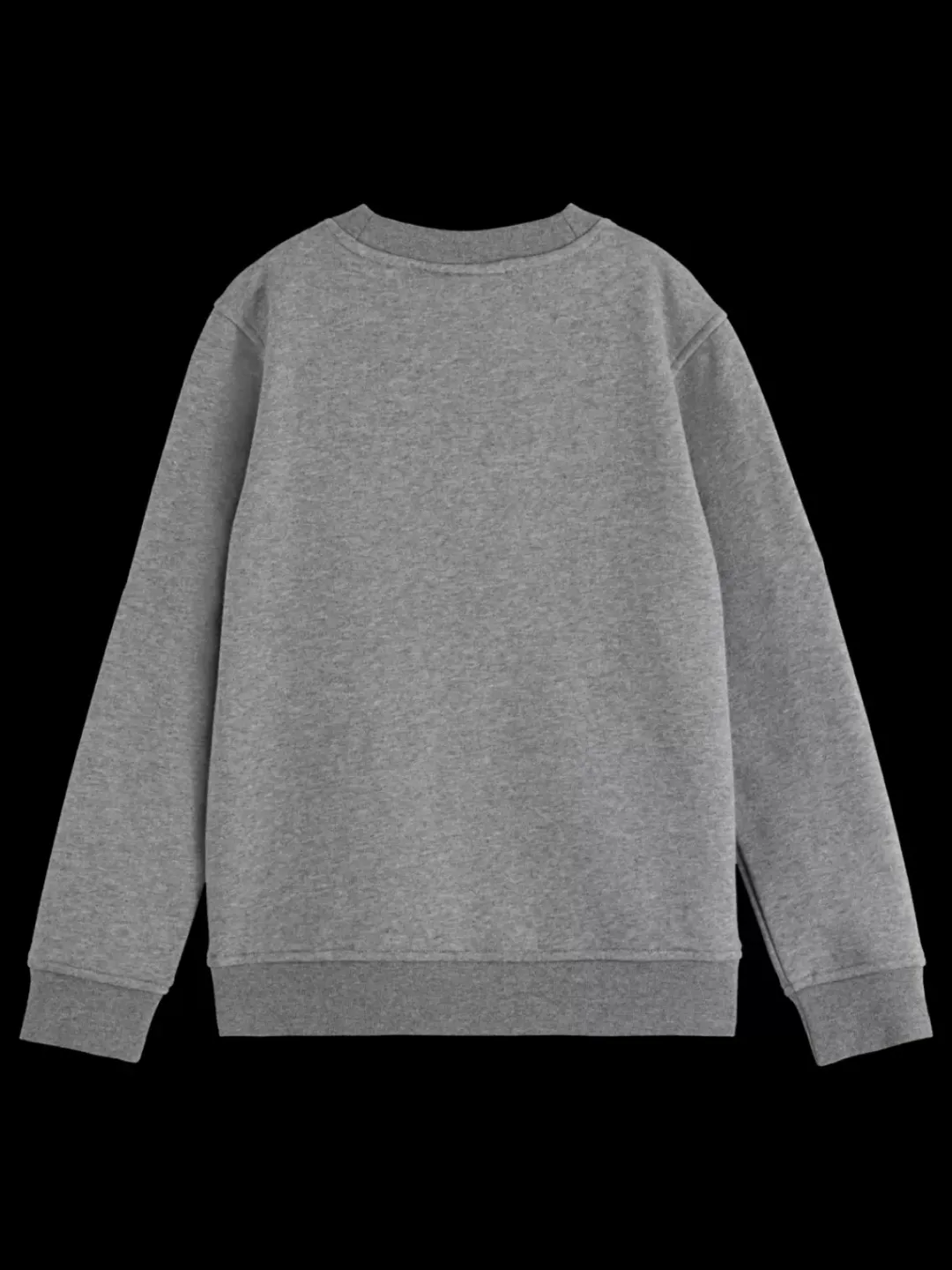 Online Scotch & Soda REGULAR-FIT ARTWORK CREWNECK DarkGreyMelange