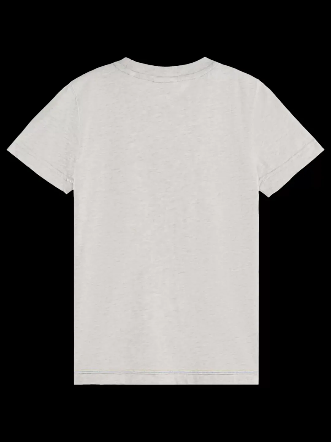 Sale Scotch & Soda REGULAR-FIT ARTWORK T-SHIRT LightGreyMelange