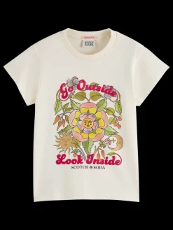 Fashion Scotch & Soda REGULAR-FIT ARTWORK T-SHIRT SoftIce