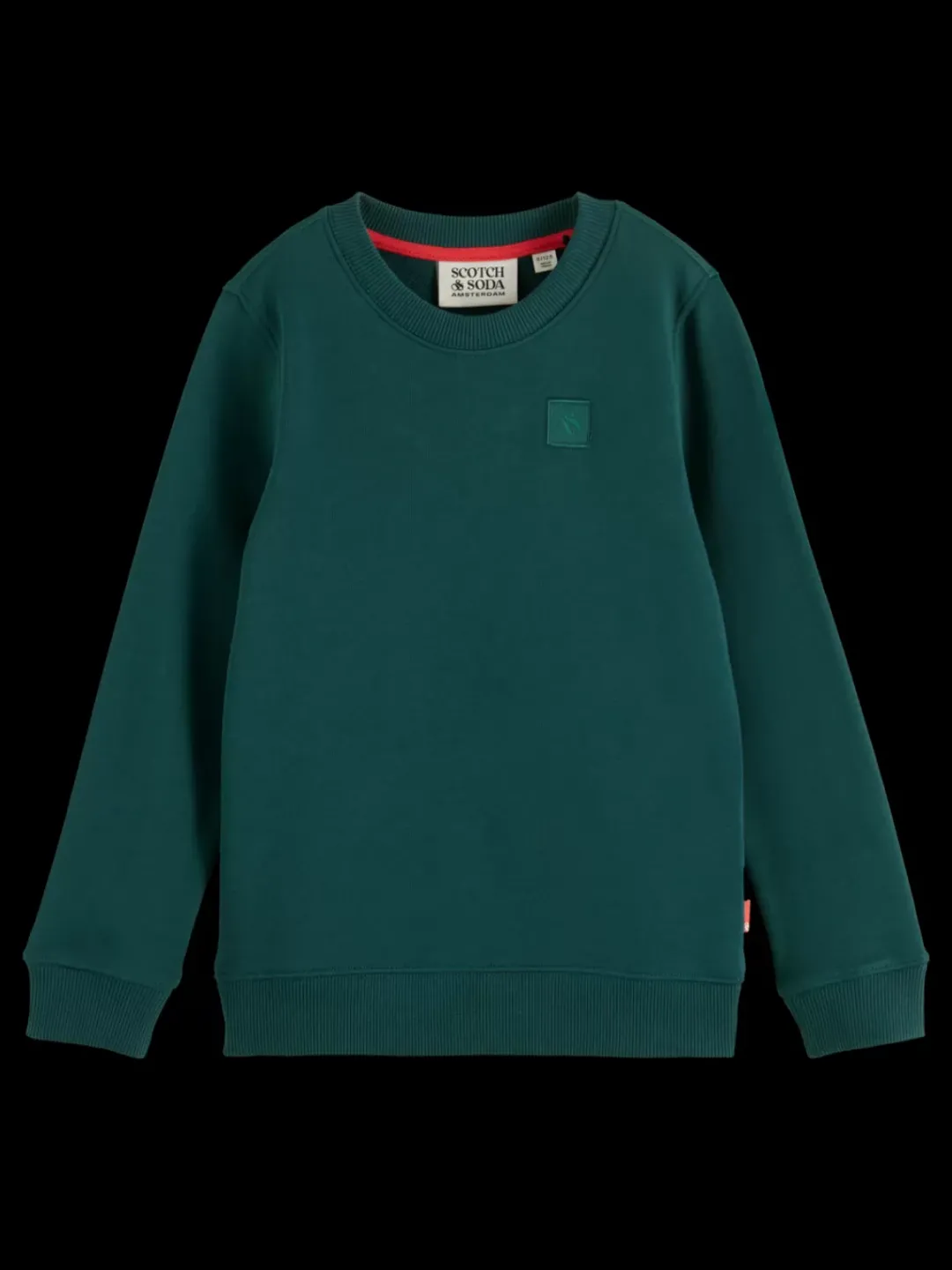 Fashion Scotch & Soda REGULAR-FIT LOGO SWEATSHIRT Cypress