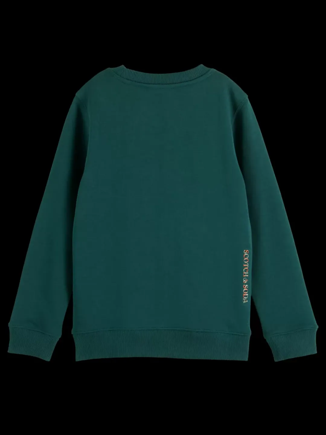 Fashion Scotch & Soda REGULAR-FIT LOGO SWEATSHIRT Cypress