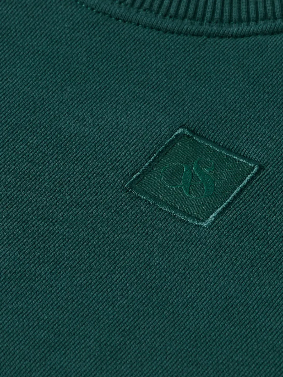 Fashion Scotch & Soda REGULAR-FIT LOGO SWEATSHIRT Cypress