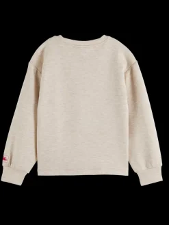 Fashion Scotch & Soda REGULAR-FIT MODAL CREWNECK OatmealMelange
